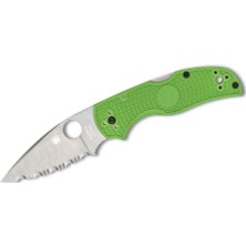 Spyderco Native 5 Salt Green LC200N Spyderedge Çakı