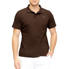Raru Erkek Polo T-Shirt Ostendo Kahve