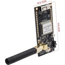 Mucit Market Lılygo LORA32 868MHZ OLED 0.96 Inç Sd Kart Wifi Ble Geliştirme Kartı Esp-32 SX1276