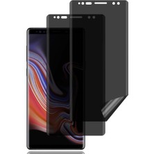 MTK Moveteck Samsung Galaxy Note 8 Ekran Koruyucu Hayalet Seramik Cam Mat Privacy Tam Kaplar Oval Kavisli