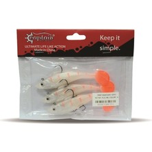 Captain 3567 Cracker Soft 10 cm 3' Lü Paket Sahte Silikon Yem 03