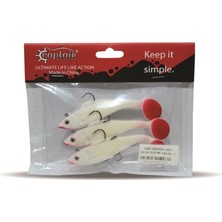 Captain 3567 Cracker Soft 10 cm 3' Lü Paket Sahte Silikon Yem 03