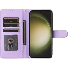 Manyi Mall Samsung Galaxy S23 Ultra Basit Iş Deri Kılıf Flip Case Için Flip Case (Yurt Dışından)