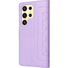 Manyi Mall Samsung Galaxy S24 Için Flip Case Ultra Cüzdan Basit Iş Darbeye (Yurt Dışından)