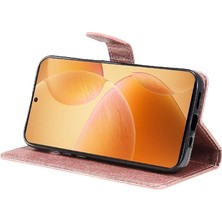 Manyi Mall Xiaomi Poco X6 Pro 5g Için Flip Case Klasik Düz Renk Yüksek Kaliteli Telefon Kılıfı (Yurt Dışından)