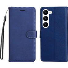 Manyi Mall Samsung Galaxy S23 Artı Yüksek Kaliteli Deri Iş Cüzdan Için Flip Case (Yurt Dışından)