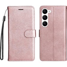 Manyi Mall Samsung Galaxy S23 Artı Yüksek Kaliteli Deri Iş Cüzdan Için Flip Case (Yurt Dışından)