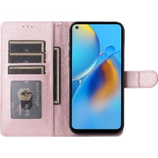 Manyi Mall Oppo F19 Basit Iş Darbeye Dayanıklı Cüzdan Deri Kılıf Için Flip Case (Yurt Dışından)