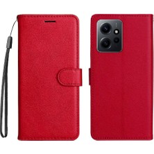 Mellow Shop Xiaomi Redmi Not 12 Için Flip Case 4g Iş Cüzdan Telefon Kılıfı Klasik (Yurt Dışından)