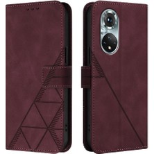 Mellow Shop Onur Için Kılıf 50 Pro Pu Deri Flip Folio Kitap Koruyucu Cüzdan Kapak (Yurt Dışından)