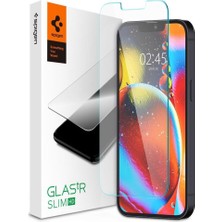 Spigen iPhone 13 Mini Cam Ekran Koruyucu Kolay Kurulum Glas.tR Slim EZ Fit HD - AGL03726