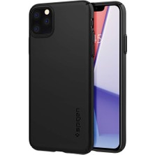 Spigen iPhone 11 Pro Max Kılıf Thin Fit Air Black - ACS00066