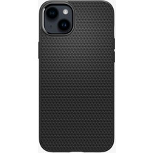 Spigen iPhone 14 Plus Kılıf Liquid Air Matte Black - ACS04891