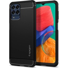 Spigen Galaxy M33 5G Kılıf Rugged Armor Matte Black - ACS04161