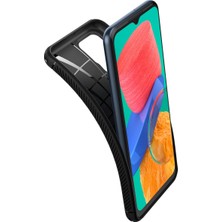 Spigen Galaxy M33 5G Kılıf Rugged Armor Matte Black - ACS04161