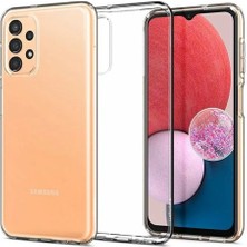 Spigen Galaxy A13 Kılıf Liquid Crystal 4 Tarafı Tam Koruma Crystal Clear - ACS04371