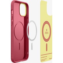 Spigen Caseology iPhone 15 Kılıf Nano Pop Mag MagSafe özellikli Magenta Lychee - ACS06934