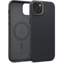 Spigen Caseology iPhone 15 Kılıf Nano Pop Mag MagSafe özellikli Black Sesame - ACS06822