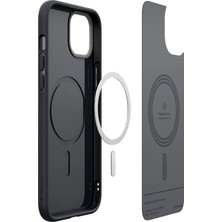 Spigen Caseology iPhone 15 Kılıf Nano Pop Mag MagSafe özellikli Black Sesame - ACS06822