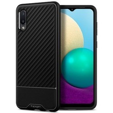 Spigen Galaxy A02 / Galaxy M02 Kılıf Core Armor Matte Black - ACS02740