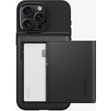 Spigen iPhone 15 Pro Kılıf Slim Armor CS Black - ACS06728