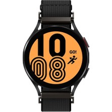 Spigen Galaxy Watch Seri 47mm/46mm/45mm/44mm/43mm/42mm/41mm Kordon Kayış Band Lite Fit (20mm) Black - AMP04040