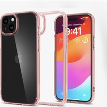 Spigen iPhone 15 Kılıf Ultra Hybrid Rose Crystal - ACS06795