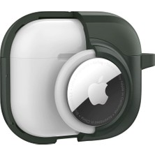 Spigen AirPods (3. nesil) / AirTag için Kılıf Tag Armor Duo Military Green - ACS04393