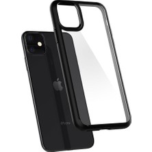 Spigen iPhone 11 Kılıf Ultra Hybrid Black - 076CS27186