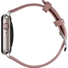 Spigen Ciel by Cyrill Apple Watch 42mm Seri 10 - 41mm Seri 9/8/7 - 40mm Seri SE2/SE/6/5/4 Kordon Kayış Kajuk Band Rose - AMP05443