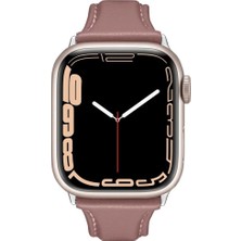 Spigen Ciel by Cyrill Apple Watch 42mm Seri 10 - 41mm Seri 9/8/7 - 40mm Seri SE2/SE/6/5/4 Kordon Kayış Kajuk Band Rose - AMP05443