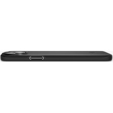 Spigen iPhone 15 Kılıf Thin Fit Black - ACS06776