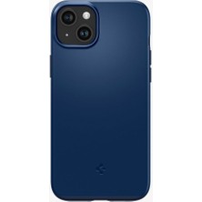 Spigen iPhone 15 Kılıf Thin Fit Navy Blue - ACS06777