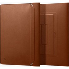 Spigen 14'' MacBook & Notebook Laptop Taşıma Çantası Valentinus S Sleeve Classic Brown - AFA06422