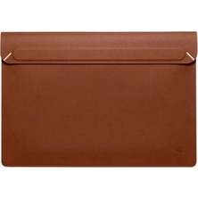 Spigen 14'' MacBook & Notebook Laptop Taşıma Çantası Valentinus S Sleeve Classic Brown - AFA06422