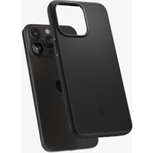 Spigen iPhone 15 Pro Max Kılıf Thin Fit Black - ACS06544