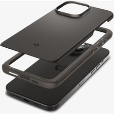 Spigen iPhone 15 Pro Max Kılıf Thin Fit Gunmetal - ACS06545