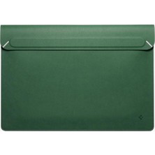 Spigen 14'' MacBook & Notebook Laptop Taşıma Çantası Valentinus Sleeve JeJu Green - AFA06417