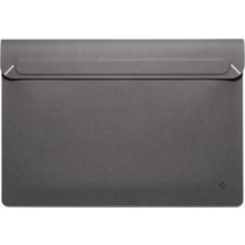 Spigen 14'' MacBook & Notebook Laptop Taşıma Çantası Valentinus Sleeve Gray - AFA06415