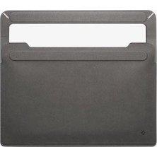 Spigen 16'' MacBook & Notebook Laptop Taşıma Çantası Valentinus S Sleeve Gray - AFA06424