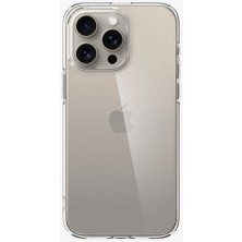 Spigen iPhone 15 Pro Max Kılıf Ultra Hybrid Crystal Clear - ACS06565