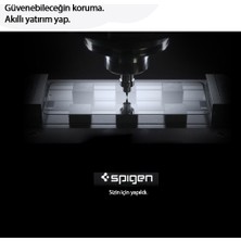 Spigen iPhone 14 Pro Cam Ekran Koruyucu Tam Kaplayan GLAS.tR Full Cover HD Black - AGL05221