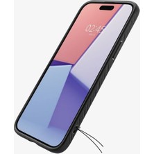 Spigen iPhone 15 Plus Kılıf Liquid Air Matte Black - ACS06650