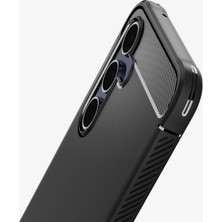 Spigen Galaxy A55 Kılıf Rugged Armor Matte Black - ACS07500