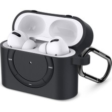 Spigen AirPods Pro (1. nesil) Kılıf Classic Shuffle Charcoal - ASD00838