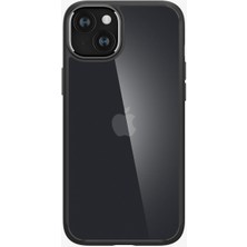 Spigen iPhone 15 Kılıf Ultra Hybrid Frost Black - ACS06797