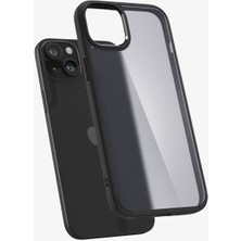 Spigen iPhone 15 Kılıf Ultra Hybrid Frost Black - ACS06797