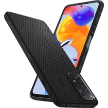 Spigen Xiaomi Redmi Note 11 Pro 5g Kılıf Liquid Air Matte Black - ACS04414