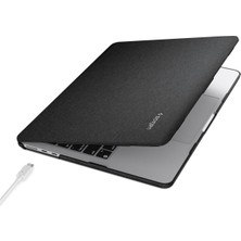 Spigen MacBook Air M2 (2022) Kılıf Urban Fit Black - ACS05272