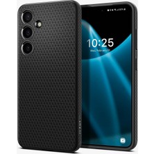 Spigen Galaxy S24 Plus Kılıf Liquid Air Matte Black - ACS07327